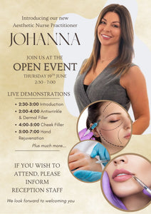 OPEN EVENT! MEET JOHANNA