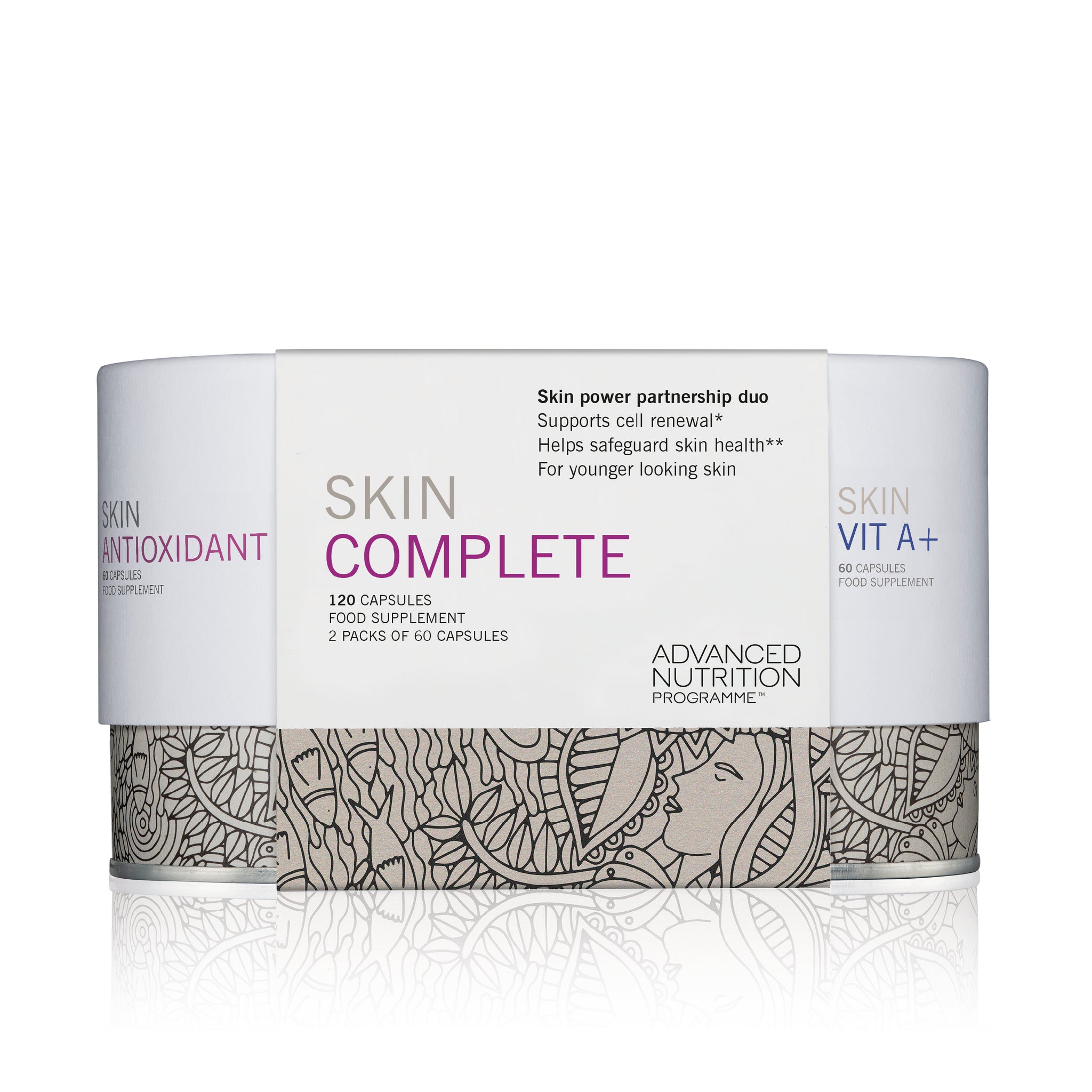 Skin Complete 120 (consisting  of Skin Vit A+ and Skin Antioxidant)