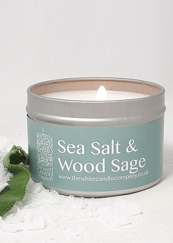 'Sea Salt And Wood Sage' Candle